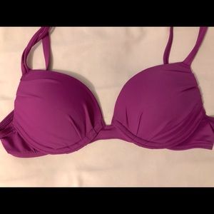Lascana Push Up Underwire Bikini Top 28A Fuschia